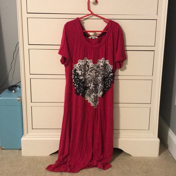 Pink soma night gown - Picture 1 of 4